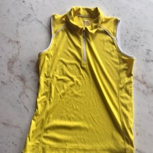 Slazenger sleeveless ladies golf polo